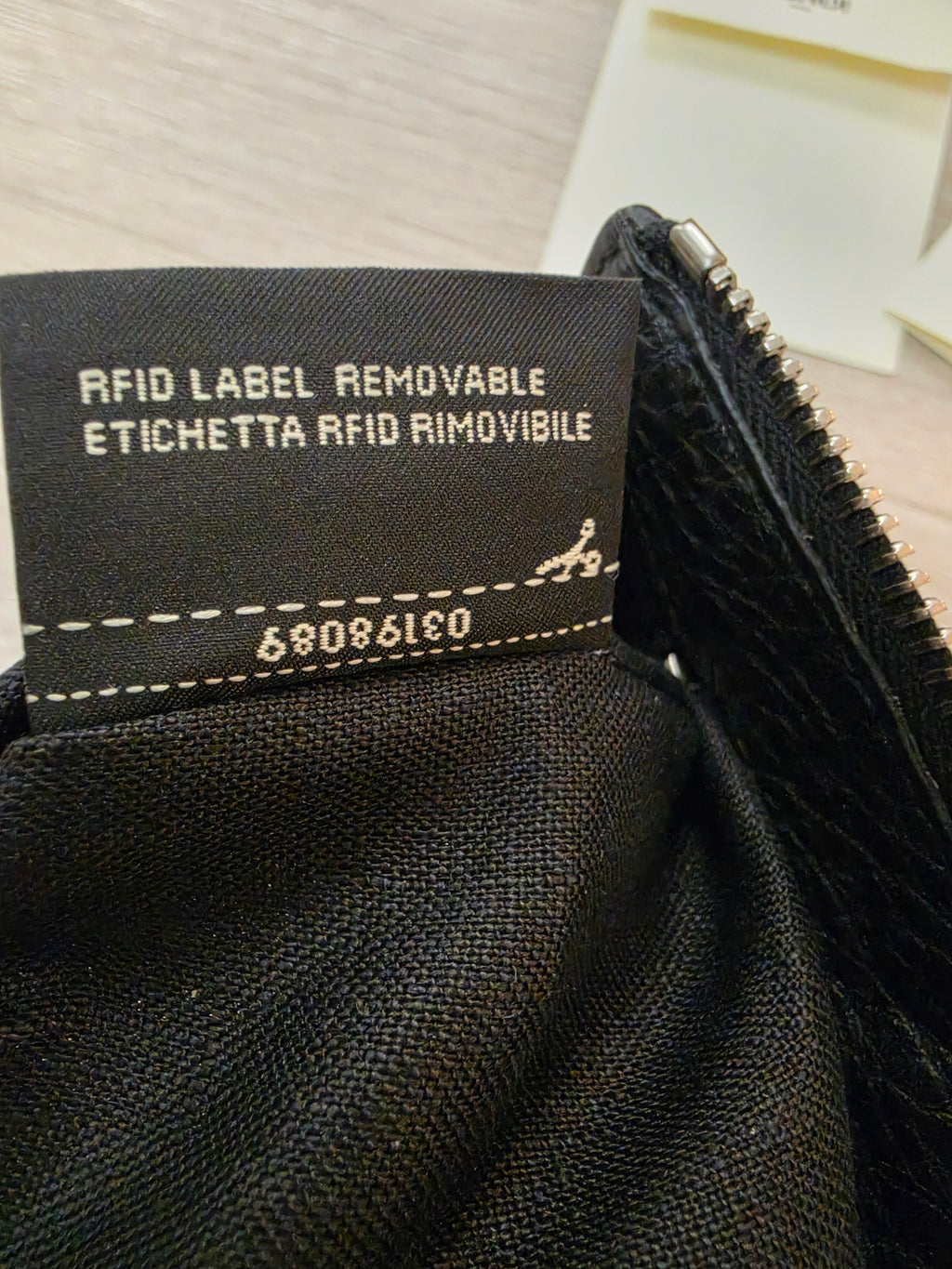 FENDI Brand New Selleria Leather Clutch Bag Logo Unused