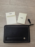 FENDI Brand New Selleria Leather Clutch Bag Logo Unused