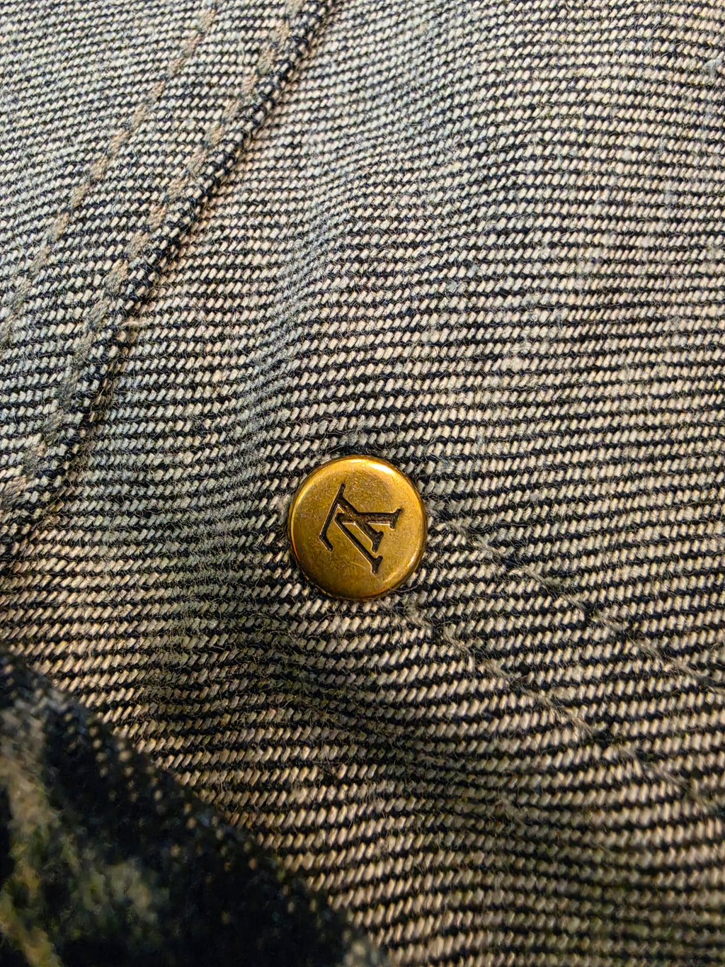 Louis Vuitton Monogram Denim Jeans Size 30 Pre Owned