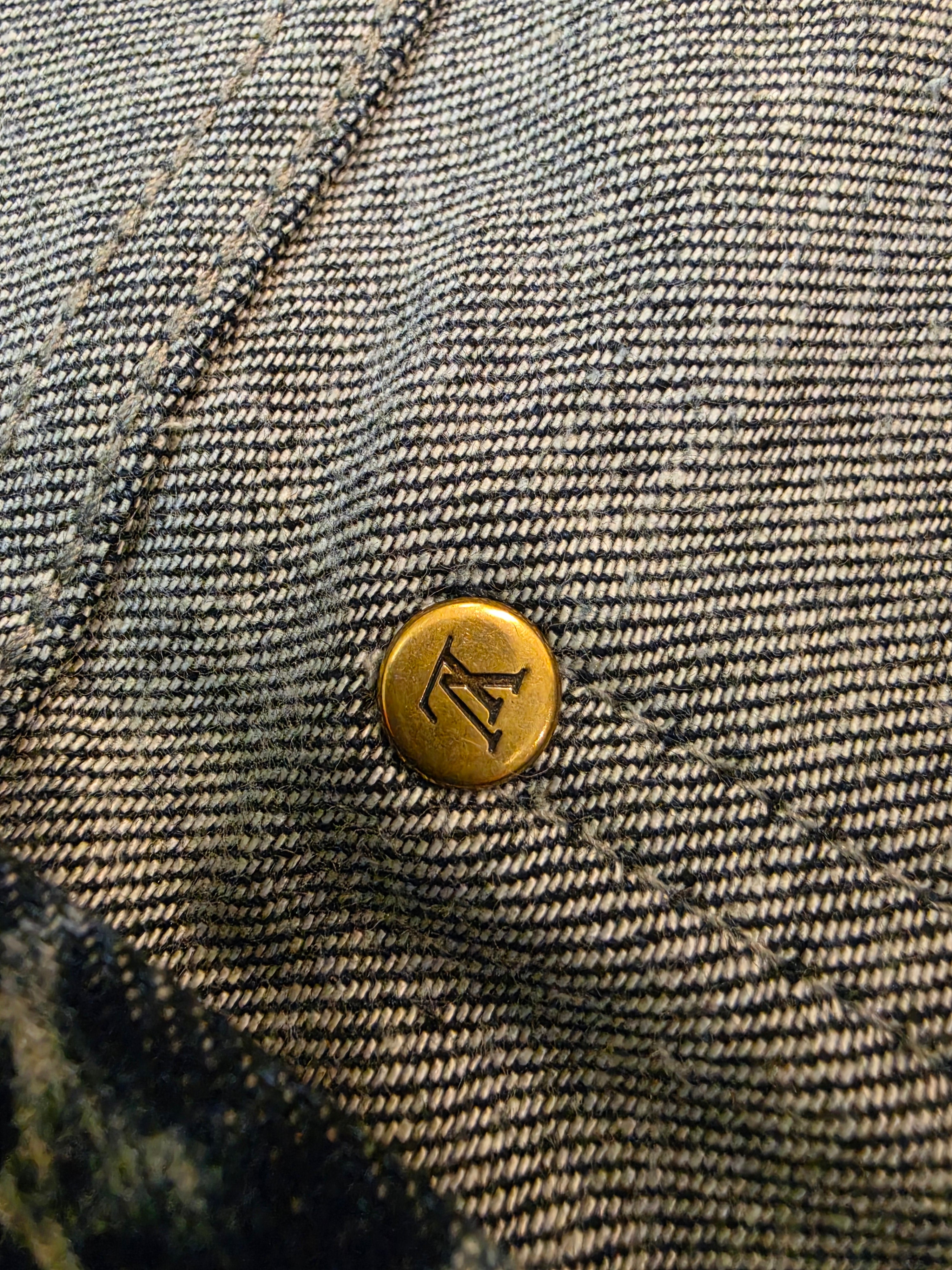 Louis Vuitton Monogram Denim Jeans Size 30 Pre Owned