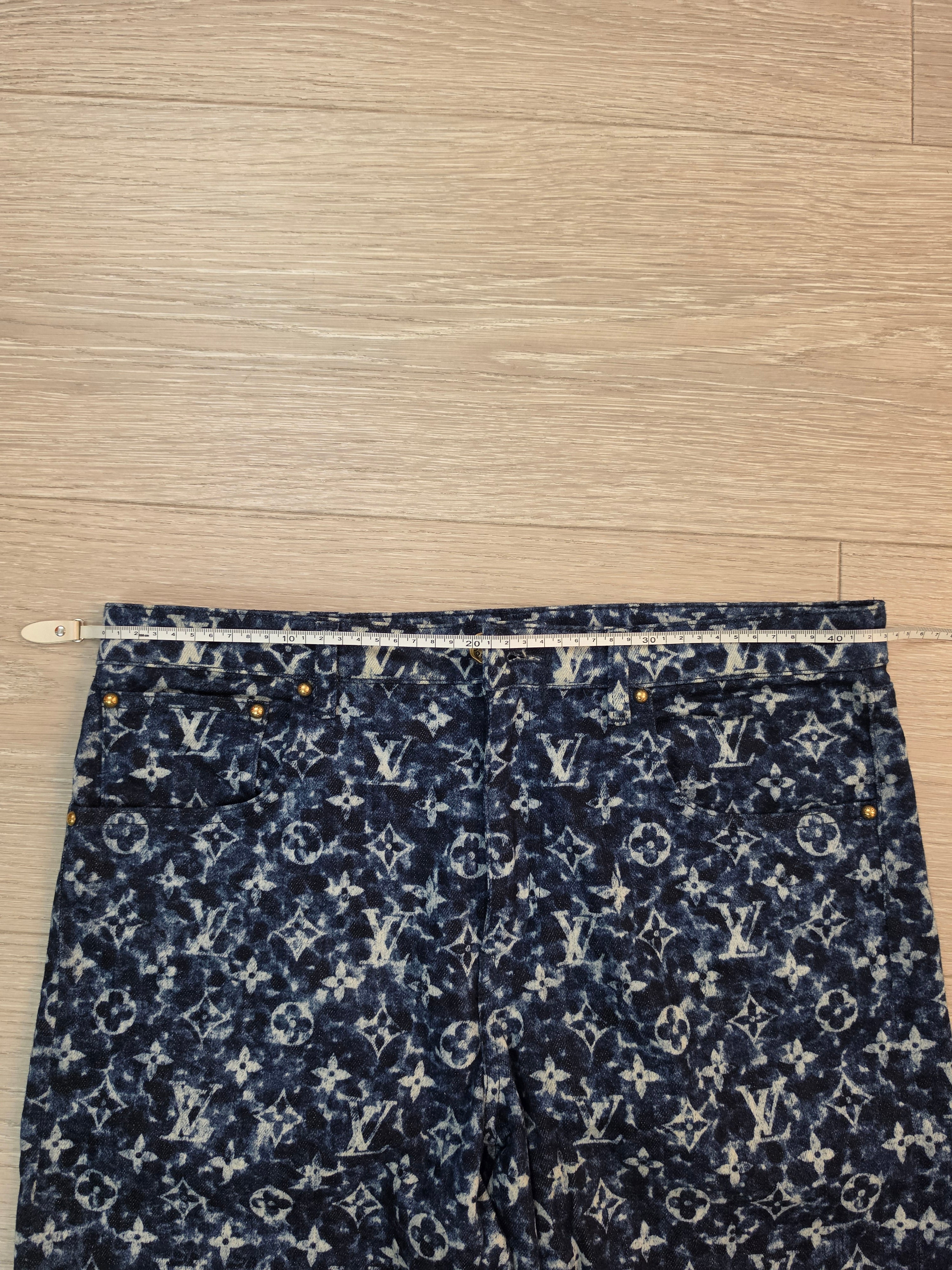 Louis Vuitton Monogram Denim Jeans Size 30 Pre Owned