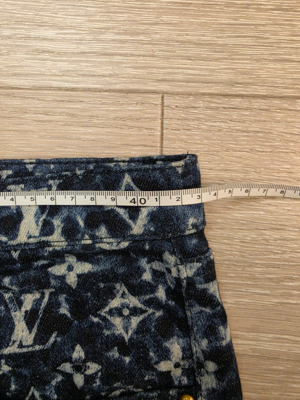 Louis Vuitton Monogram Denim Jeans Size 30 Pre Owned