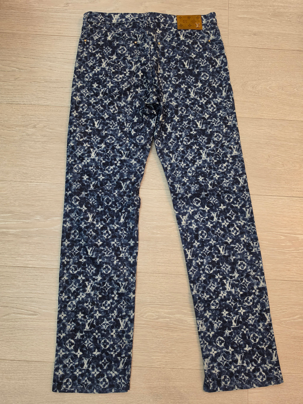 Louis Vuitton Monogram Denim Jeans Size 30 Pre Owned