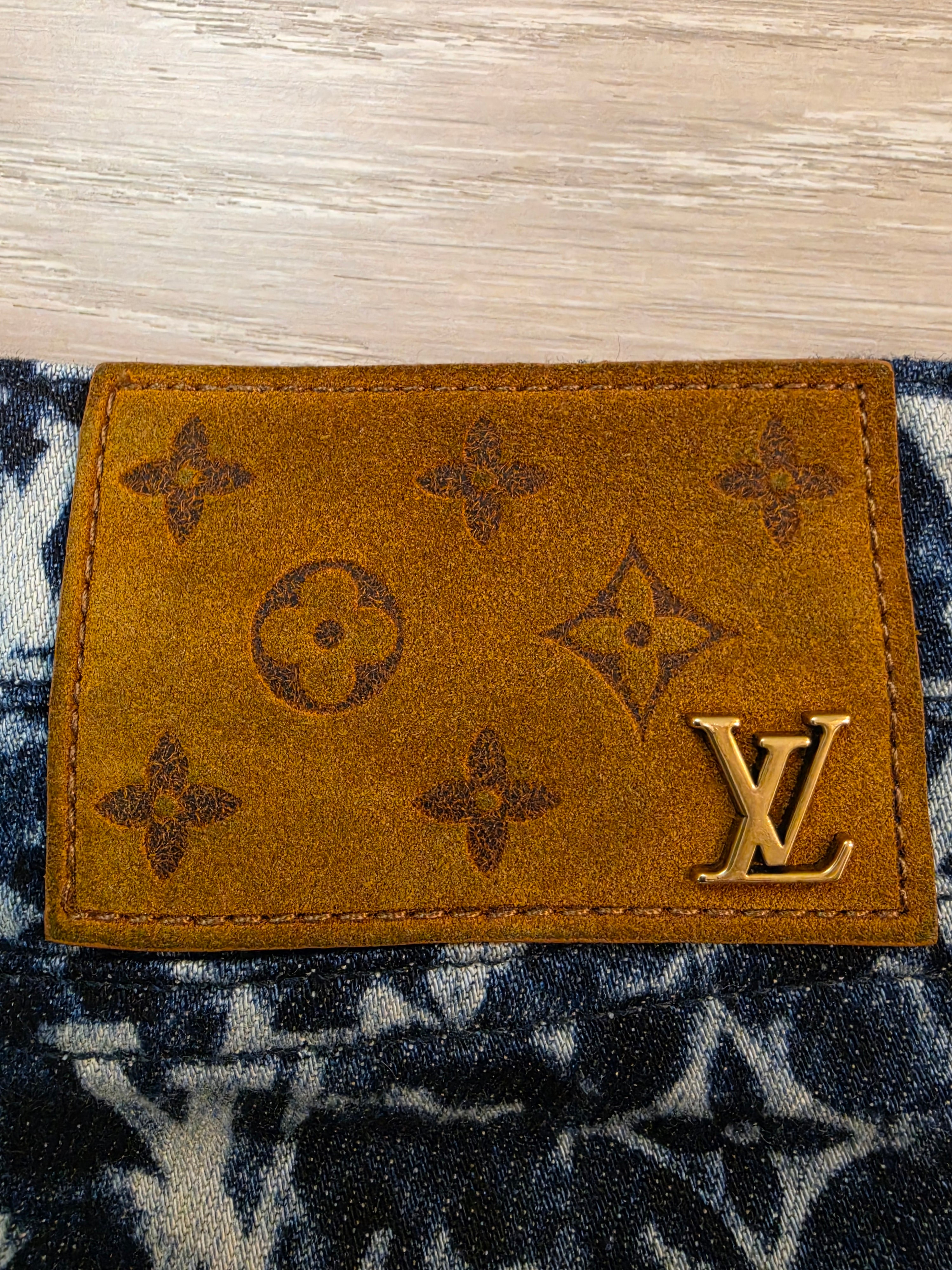 Louis Vuitton Monogram Denim Jeans Size 30 Pre Owned