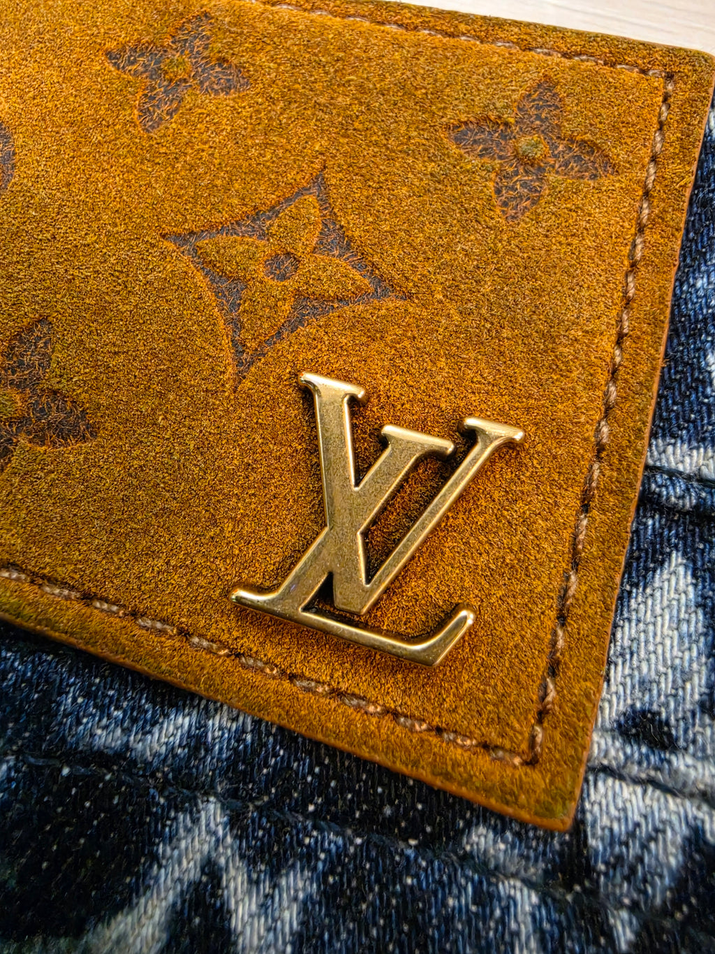 Louis Vuitton Monogram Denim Jeans Size 30 Pre Owned