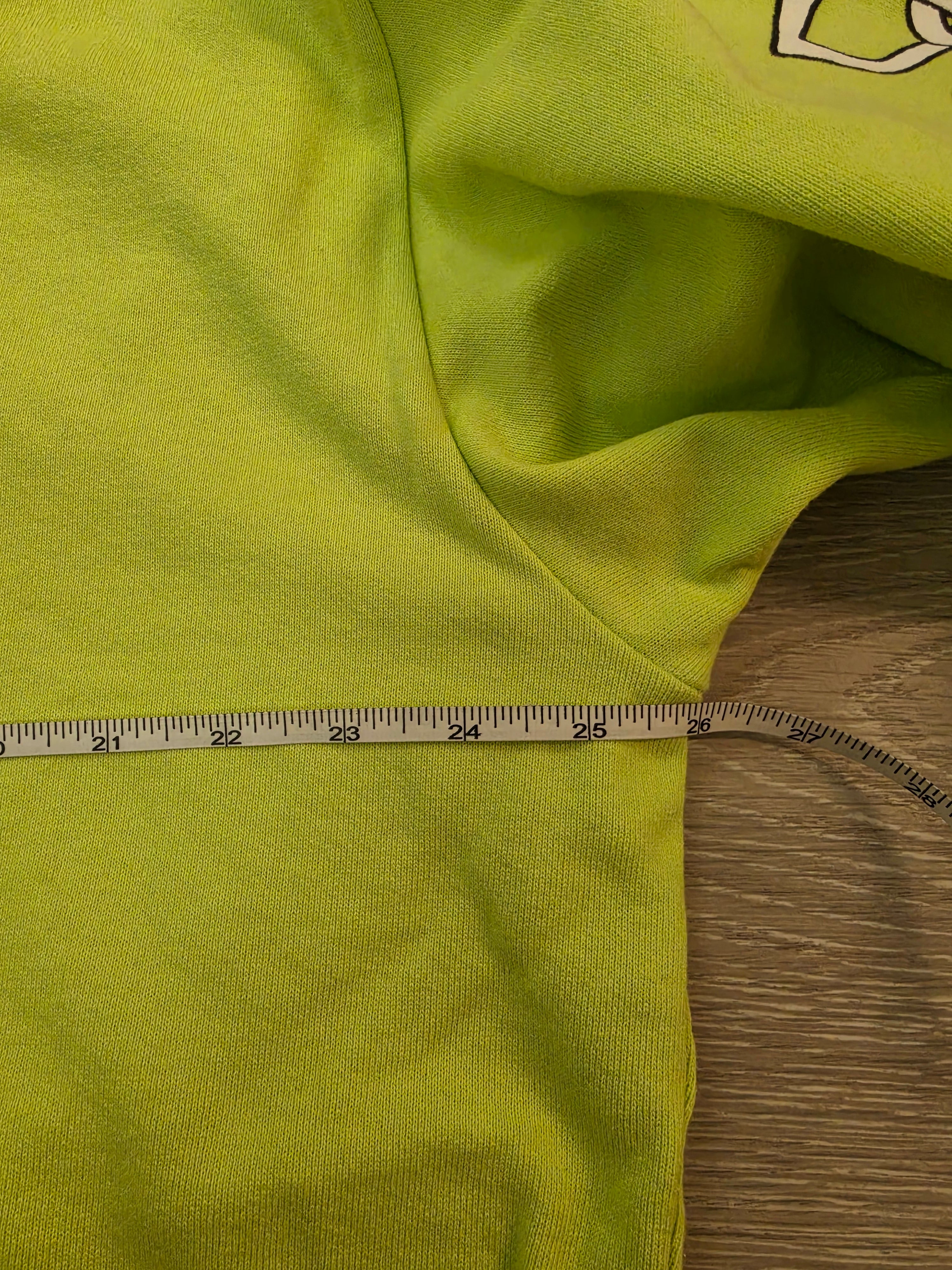 Chrome Hearts Matty Boy Chain Game Hoodie Lime Green XXL