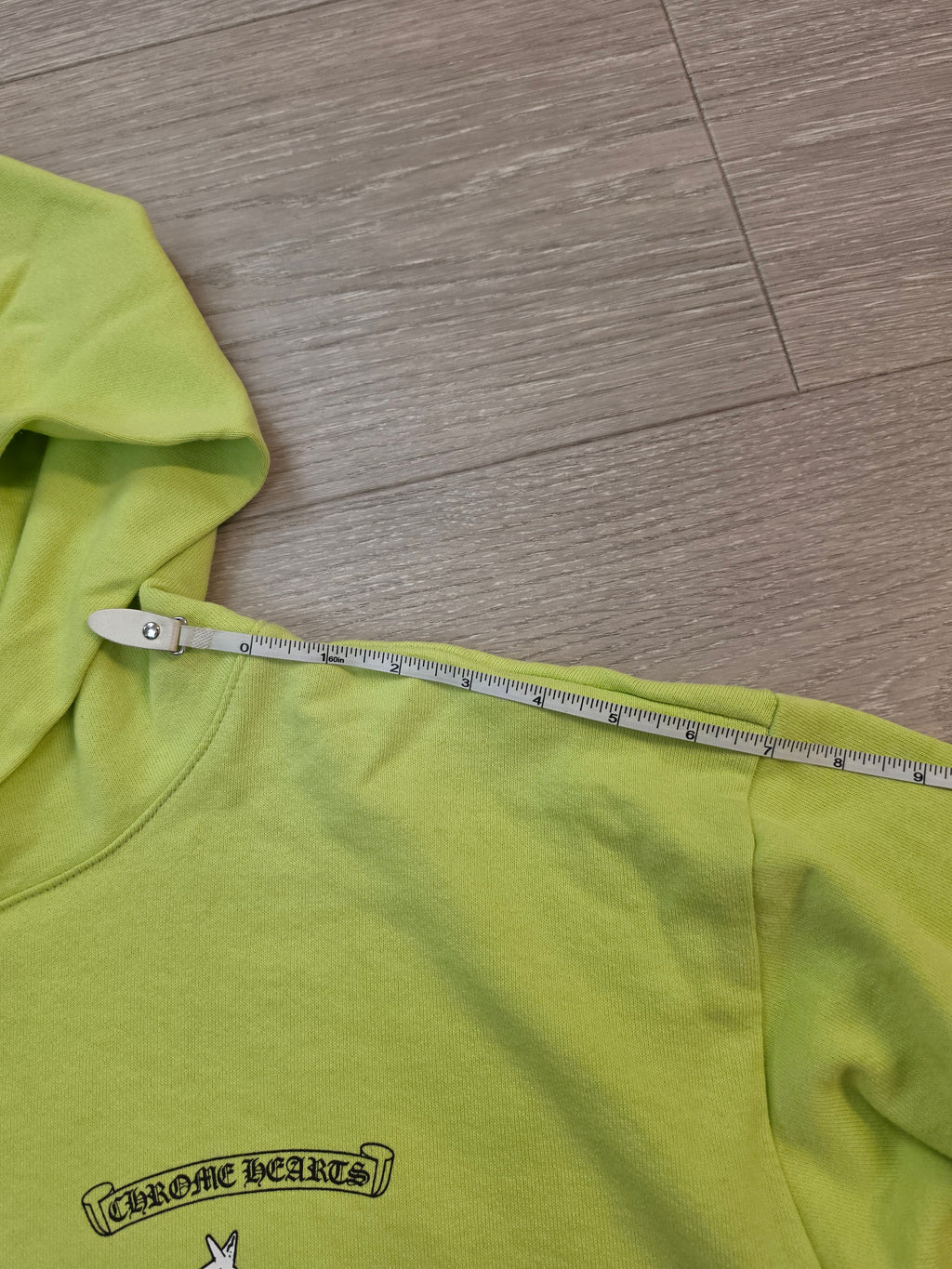 Chrome Hearts Matty Boy Chain Game Hoodie Lime Green XXL
