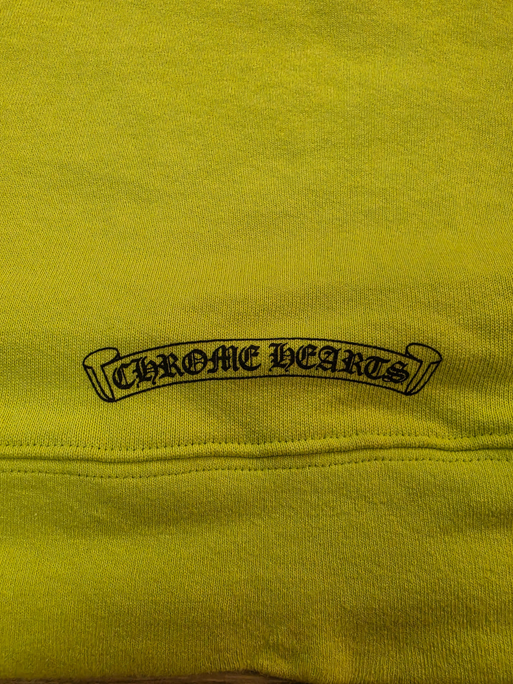 Chrome Hearts Matty Boy Chain Game Hoodie Lime Green XXL